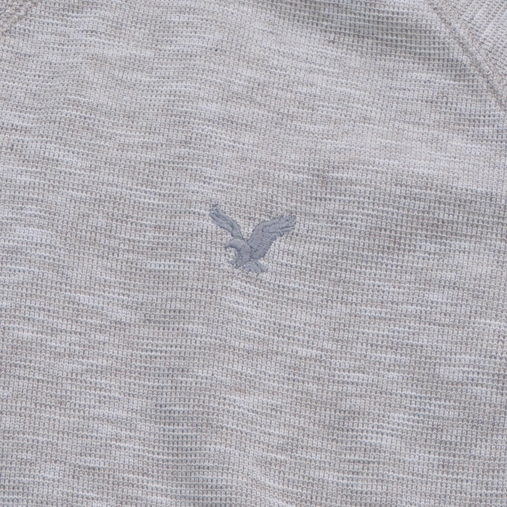 American Eagle‎ Shirt Mens Large Light Beige Lightweight Long Sleeve  (D92) - Picture 4 of 8